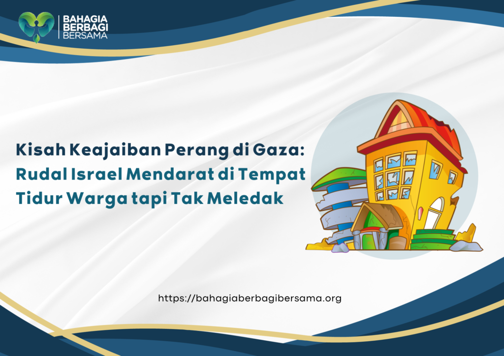 Kisah Keajaiban Perang di Gaza: Rudal Israel Mendarat di Tempat Tidur Warga tapi Tak Meledak