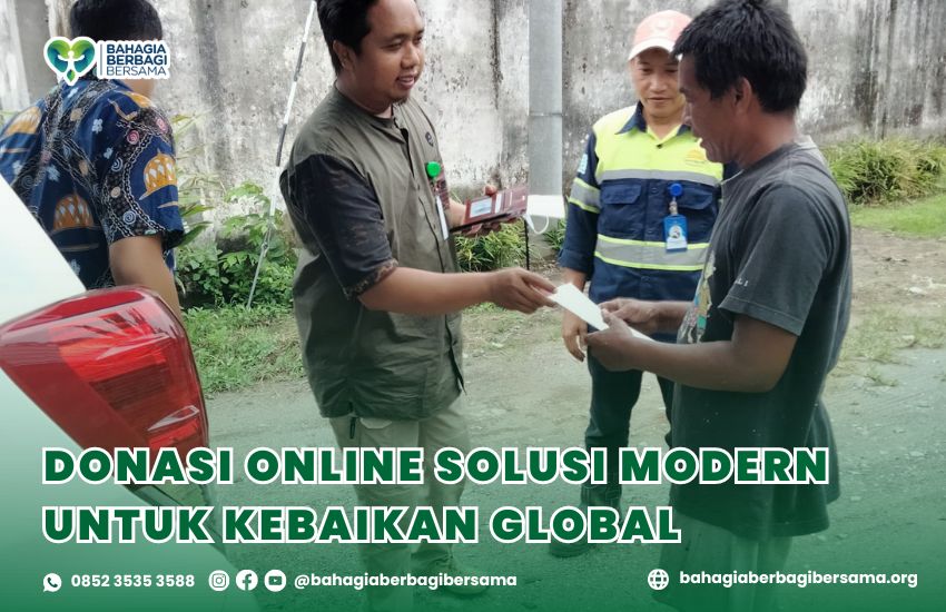 Donasi Online Solusi Modern untuk Kebaikan Global