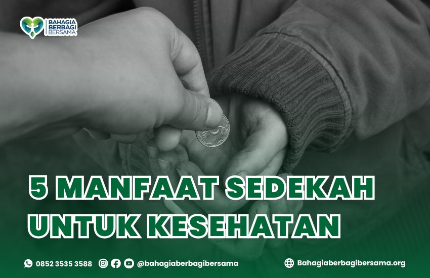 Manfaat Sedekah untuk Kesehatan