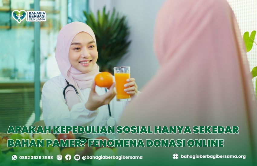 Apakah Kepedulian Sosial Hanya Sekedar Bahan Pamer? Fenomena Donasi Online