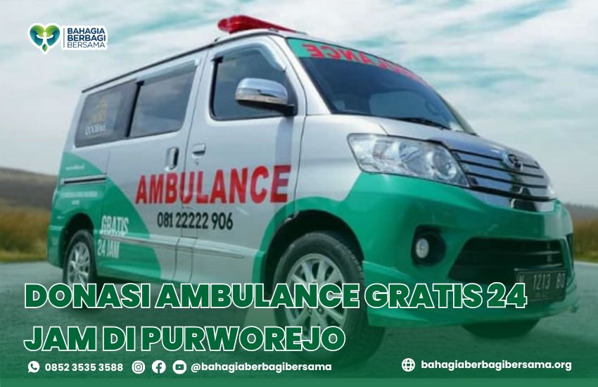 Donasi Ambulance Gratis 24 Jam di Purworejo