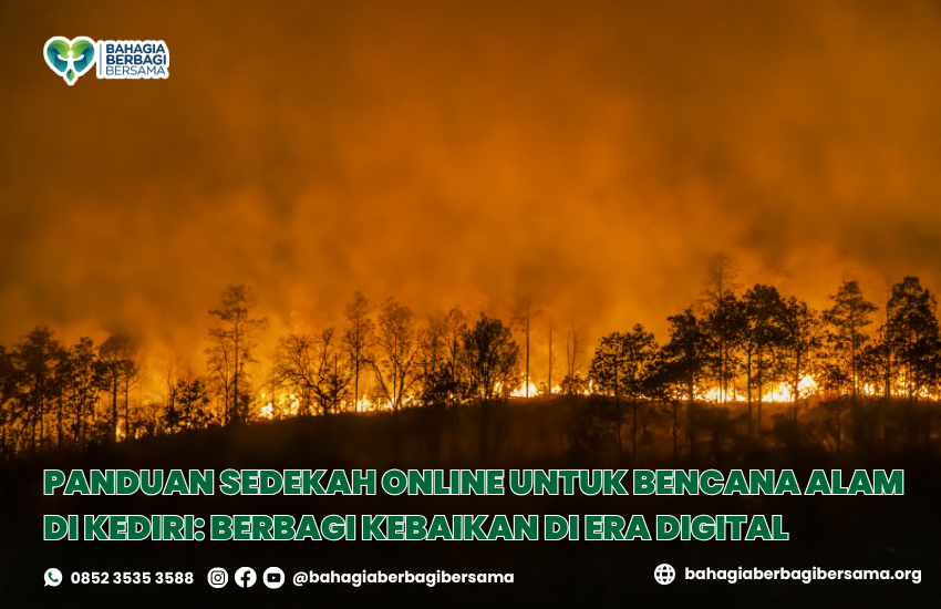Sedekah Online untuk Bencana Alam