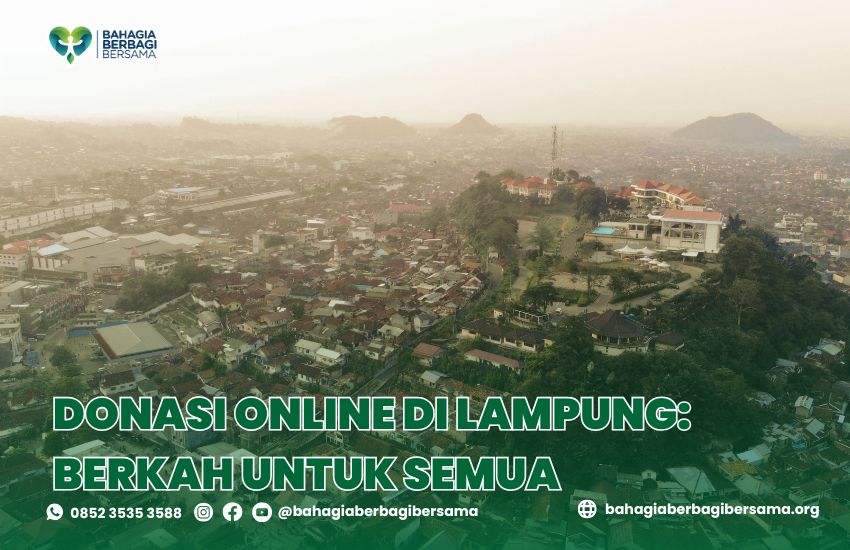 Donasi Online di Lampung: Berkah untuk Semua