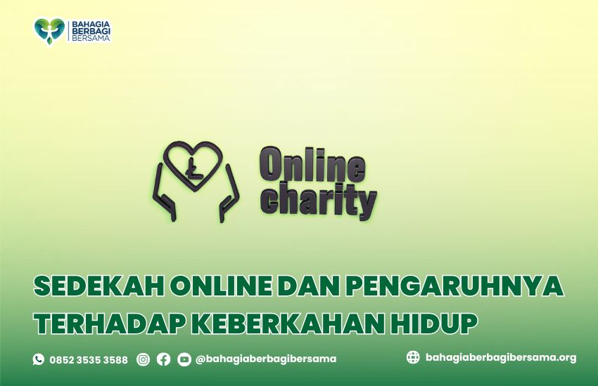 Sedekah Online dan Pengaruhnya terhadap Keberkahan Hidup
