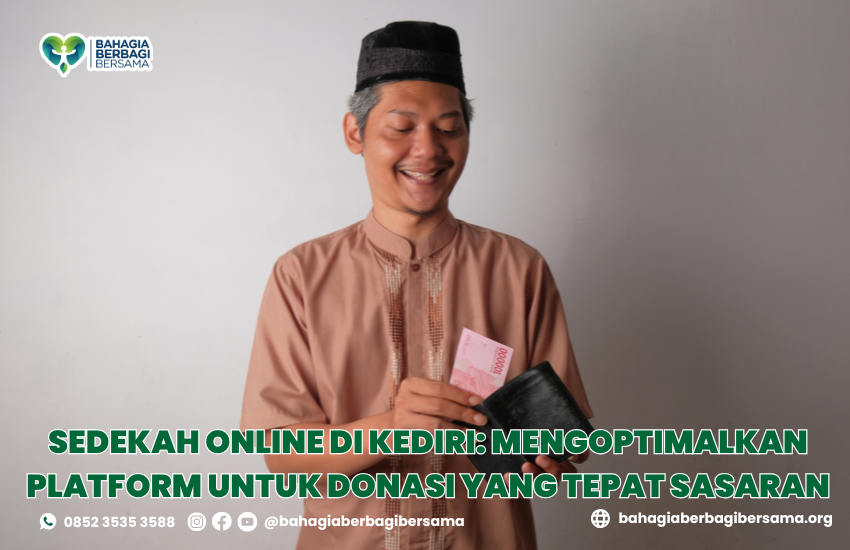 sedekah online di kediri