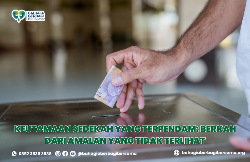 Keutamaan Sedekah yang Terpendam