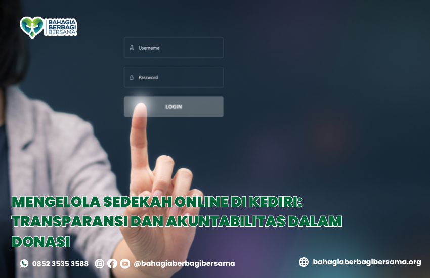 sedekah online di kediri
