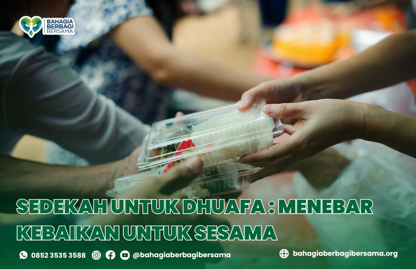 sedekah untuk dhuafa