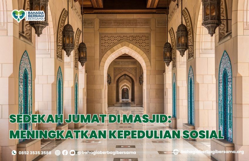 sedekah jumat di masjid